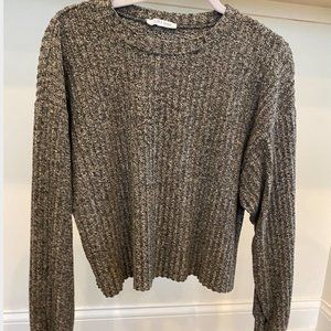 Zara Grey Stretchy Top